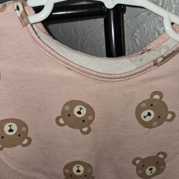 The Children's Place Bear-Themed Outfit Set - Pink and Tan - Picture 5 of 7